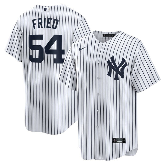 Max Fried New York Yankees Nike Home Replica Player Jersey - White