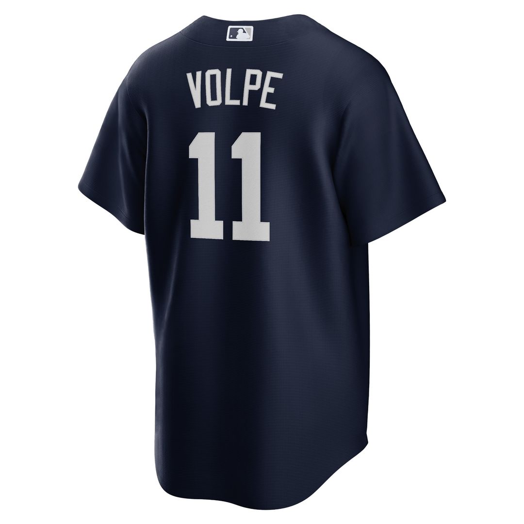 Anthony Volpe New York Yankees Nike Big & Tall Alternate Replica Player Jersey - Navy
