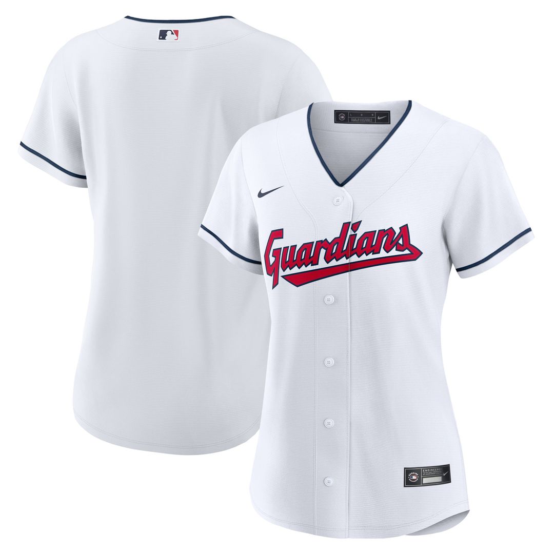 Cleveland Guardians Nike Women's Alternate Official Replica Jersey - Navy
