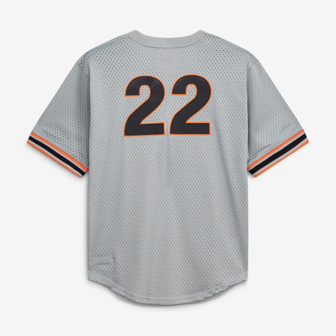 Will Clark San Francisco Giants Mitchell & Ness Authentic Batting Practice Jersey - Gray