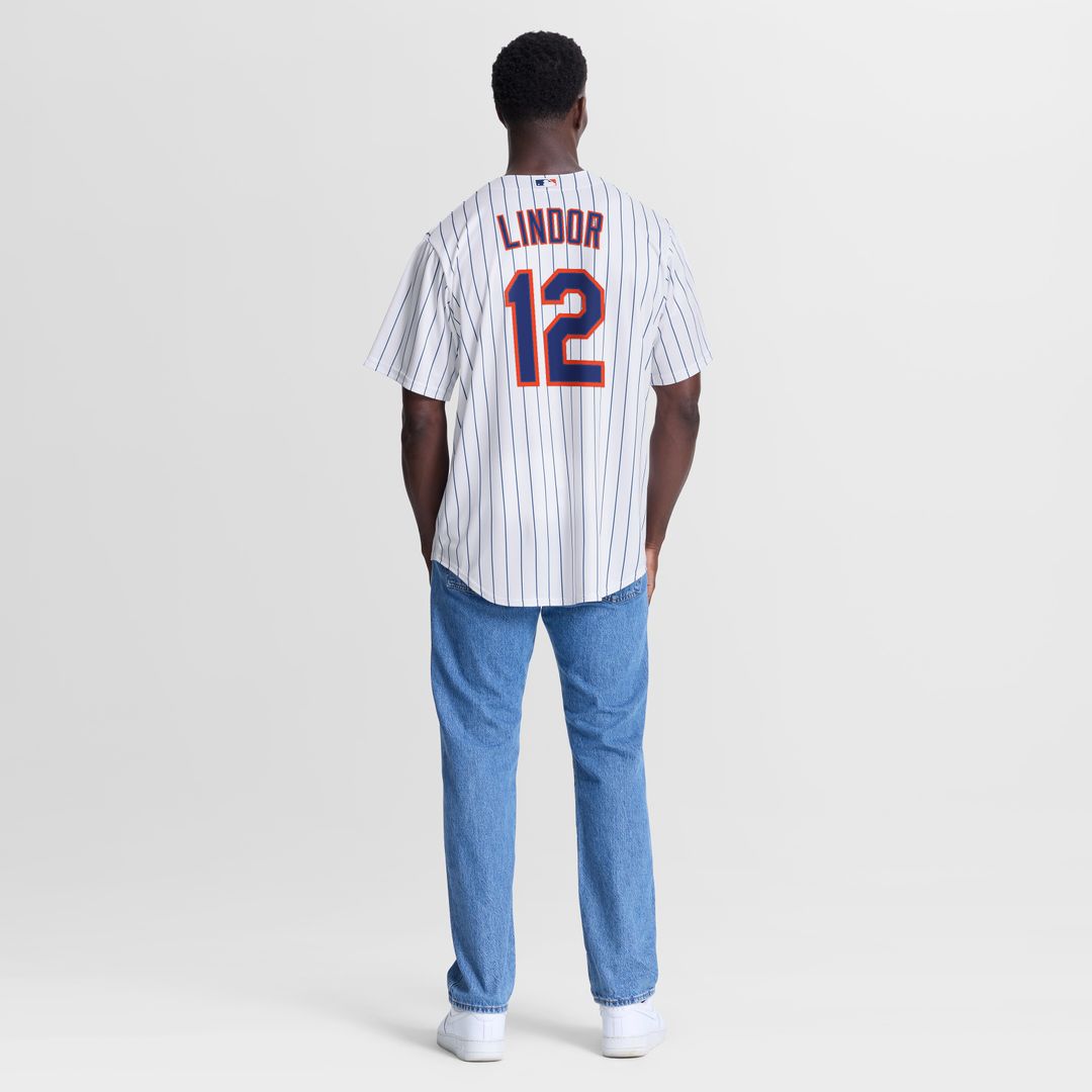 Francisco Lindor New York Mets Nike Home Replica Jersey - White