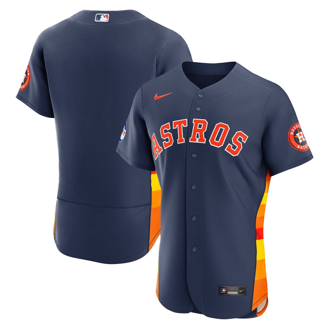 Houston Astros Nike Alternate 2 Authentic Jersey - Navy