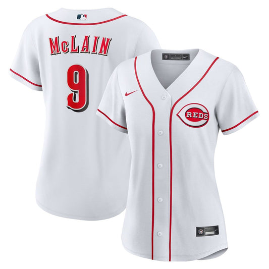 Matt McLain Cincinnati Reds Nike Women's Home Replica Jersey - White
