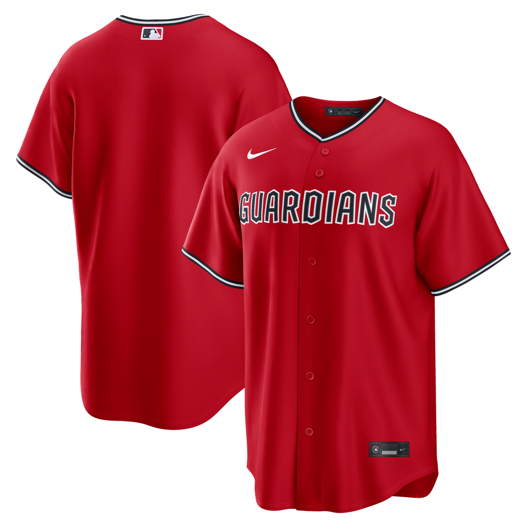 Cleveland Guardians Nike Alternate Replica Jersey - Red