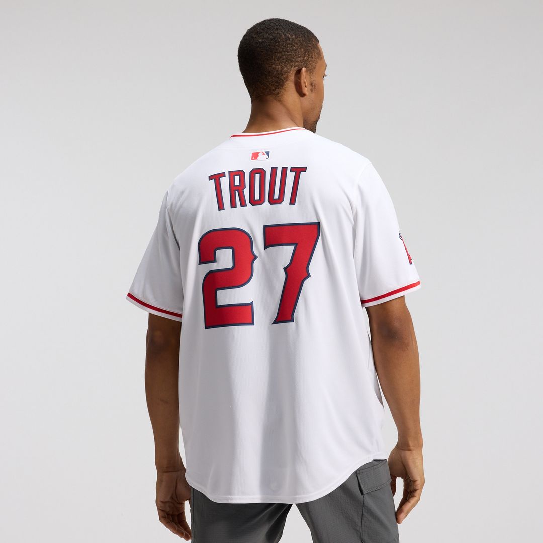 Mike Trout Los Angeles Angels Nike Home Limited Player Jersey - White