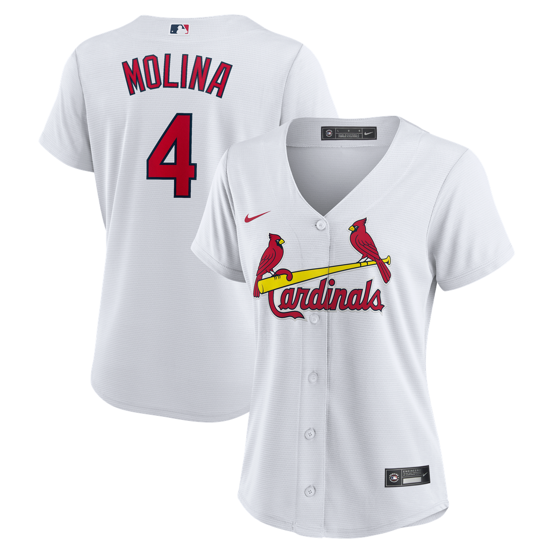 Yadier Molina St. Louis Cardinals Nike Women's Home Replica Jersey - White