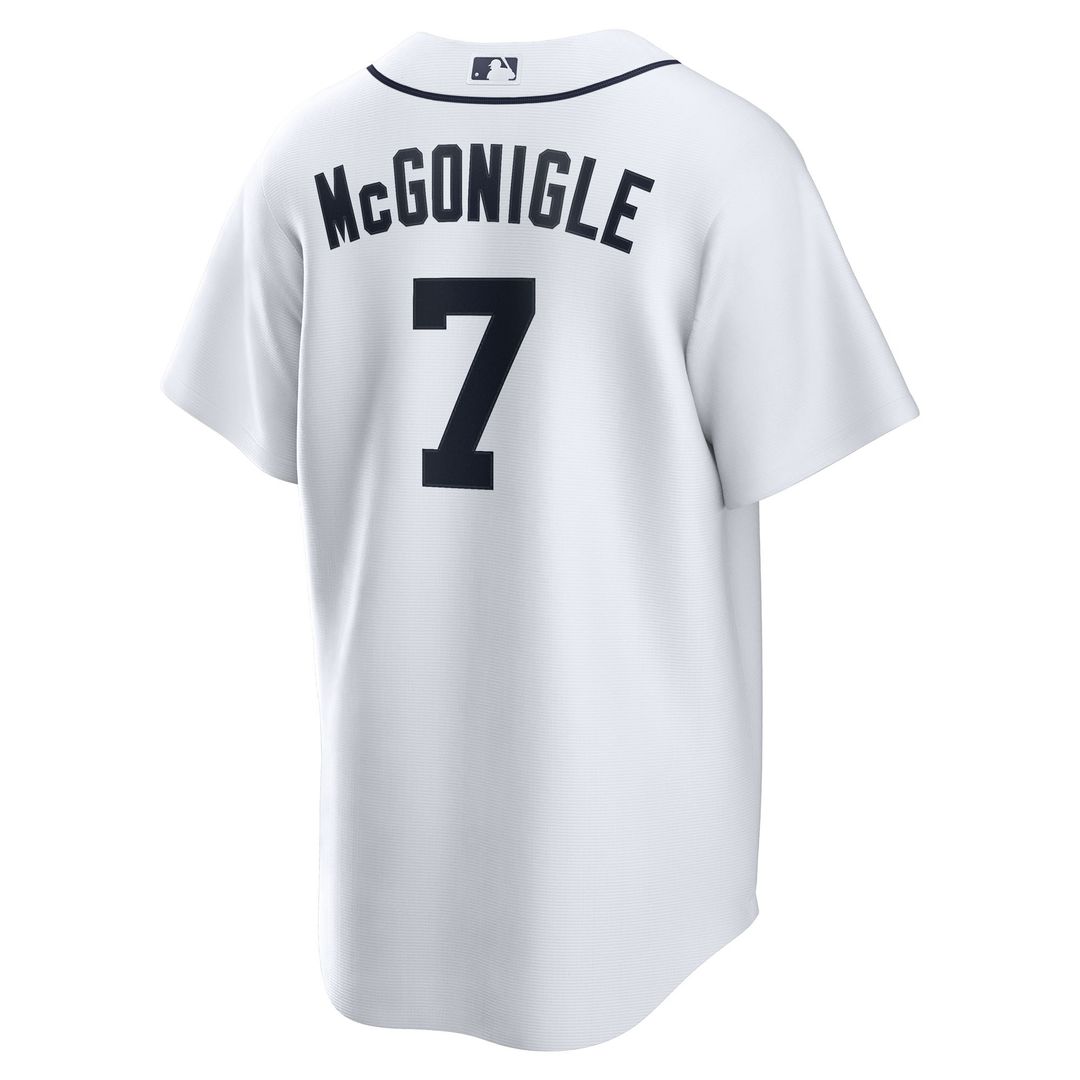Kevin McGonigle Detroit Tigers Nike Home Replica Jersey - White
