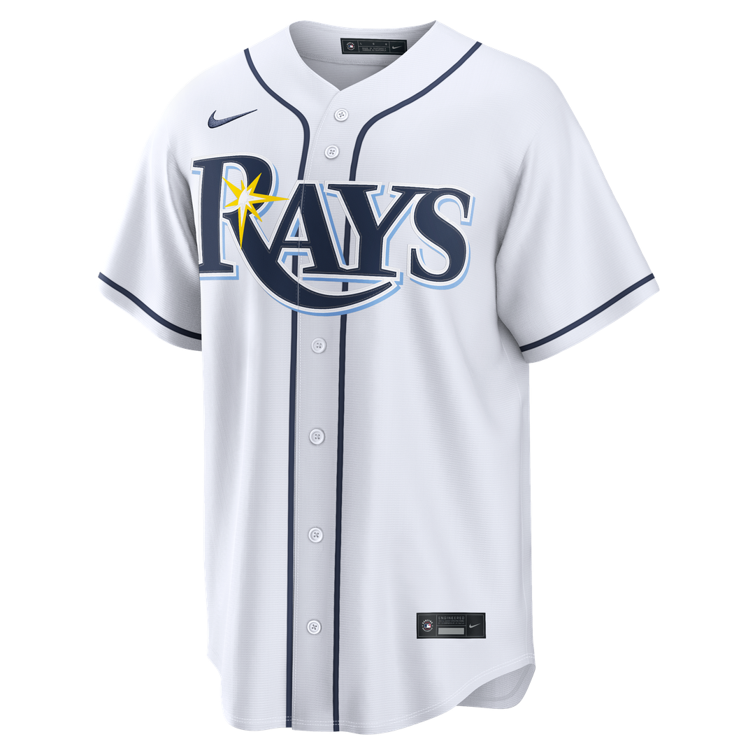 Junior Caminero Tampa Bay Rays Nike Home Replica Jersey - White