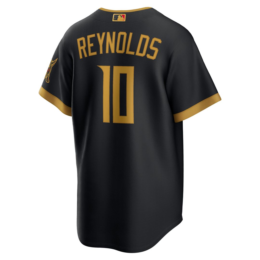 Bryan Reynolds Pittsburgh Pirates Nike 2026 City Connect Stadium Jersey - Black