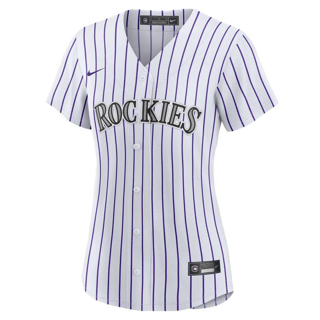 Ezequiel Tovar Colorado Rockies Nike Women's Home Replica Jersey - White