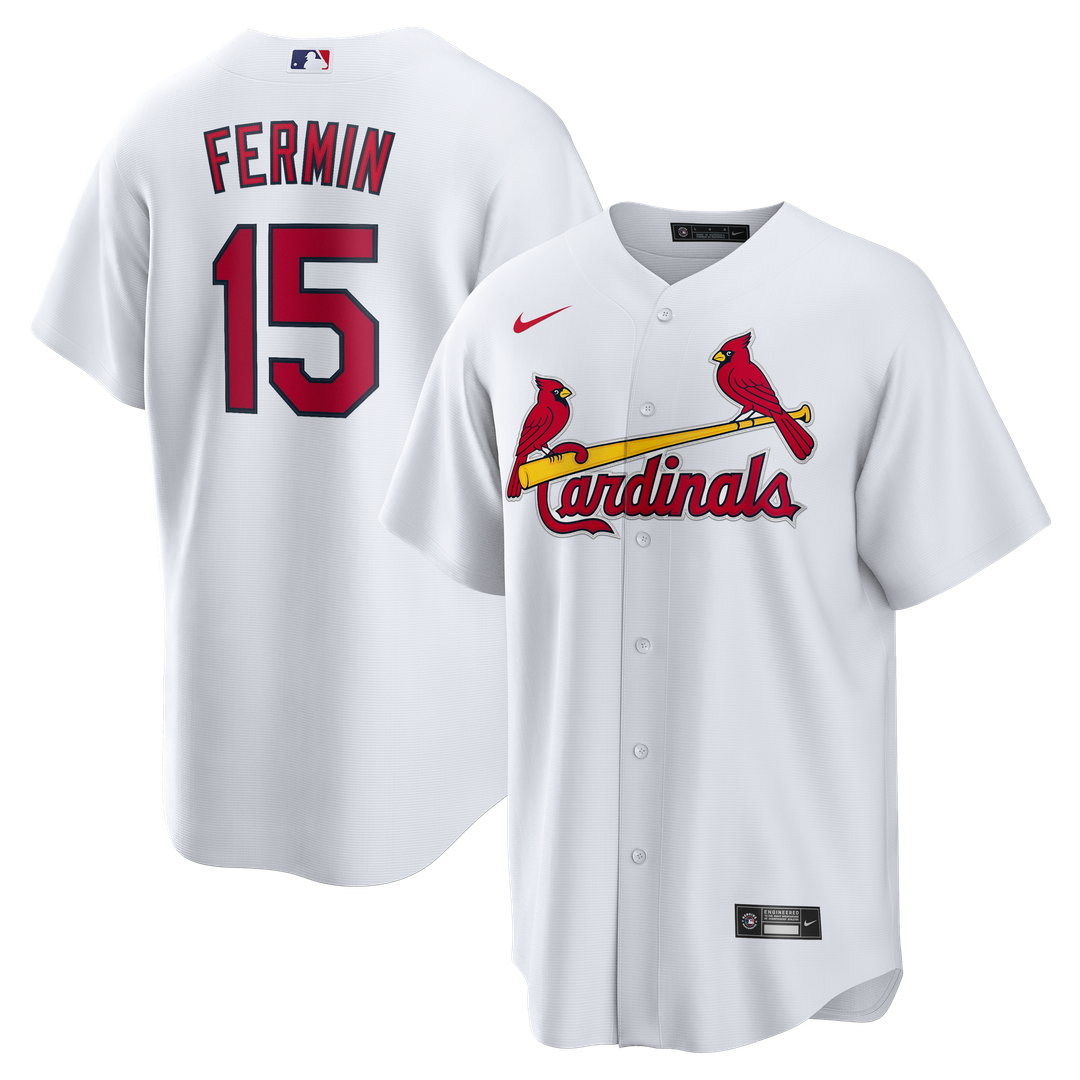 José Fermín St. Louis Cardinals Nike Home Replica Jersey - White