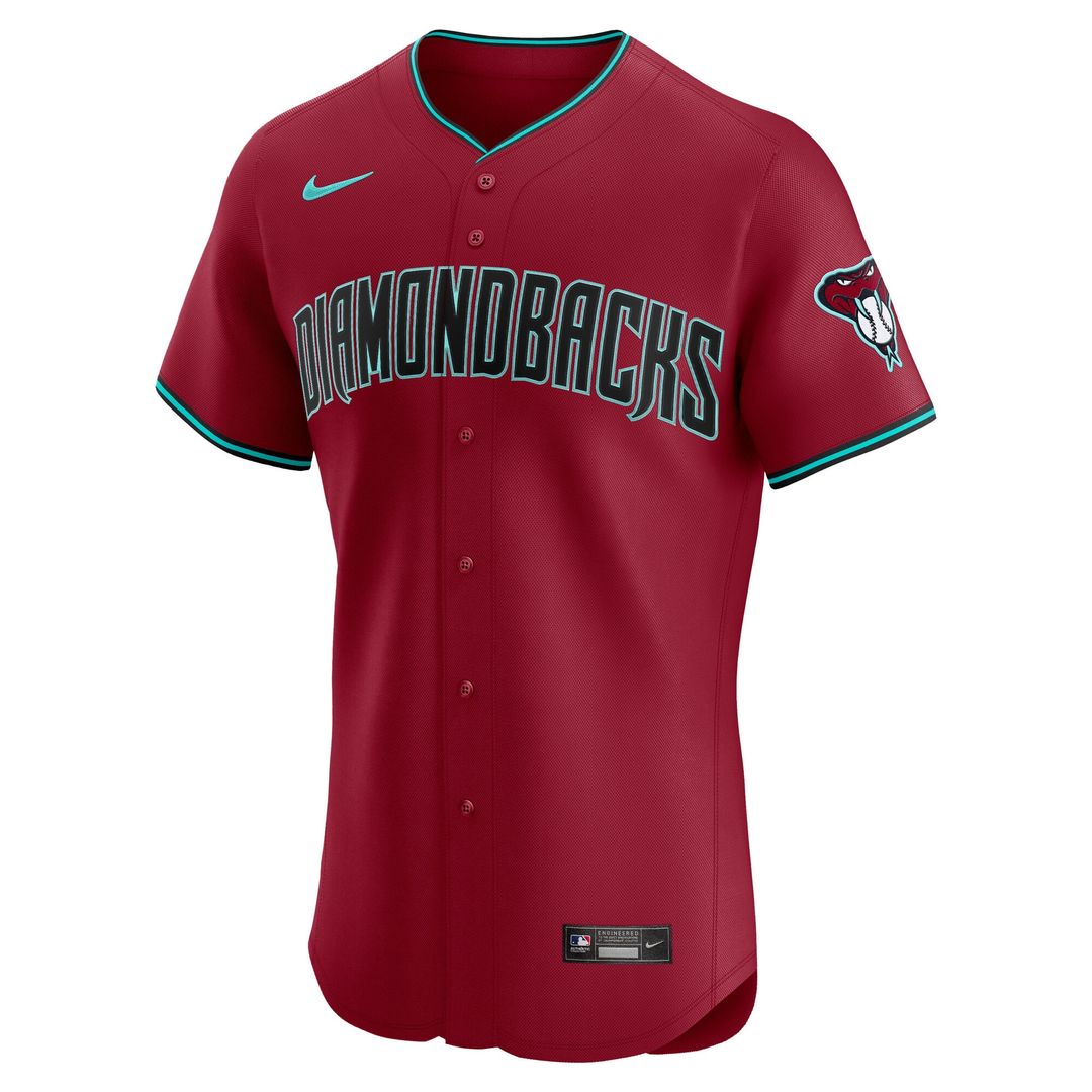 Arizona Diamondbacks Nike Alternate 2 Elite Jersey - Red
