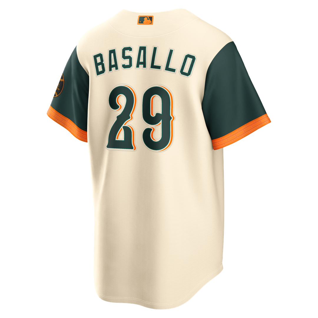 Samuel Basallo Baltimore Orioles Nike 2026 City Connect Stadium Jersey - Cream
