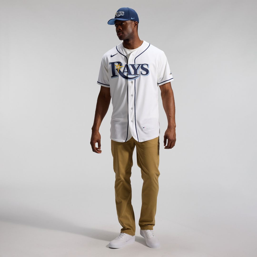 Tampa Bay Rays Nike Home Authentic Jersey - White