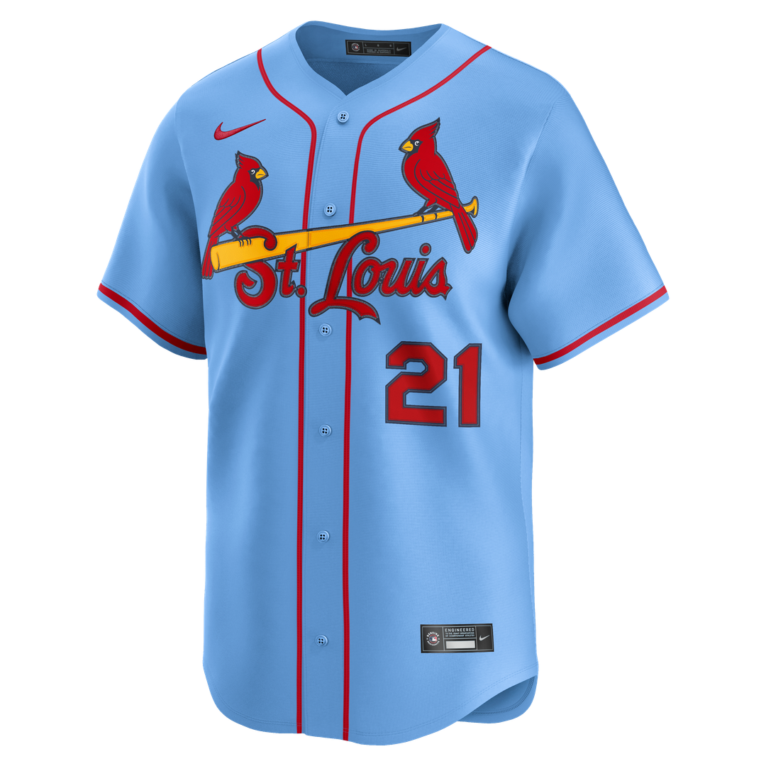 Lars Nootbaar St. Louis Cardinals Nike Alternate Limited Jersey - Light Blue