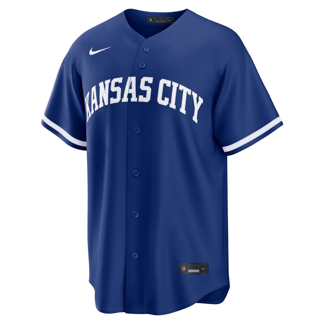 Bobby Witt Jr. Kansas City Royals Nike Road Replica Jersey - Gray
