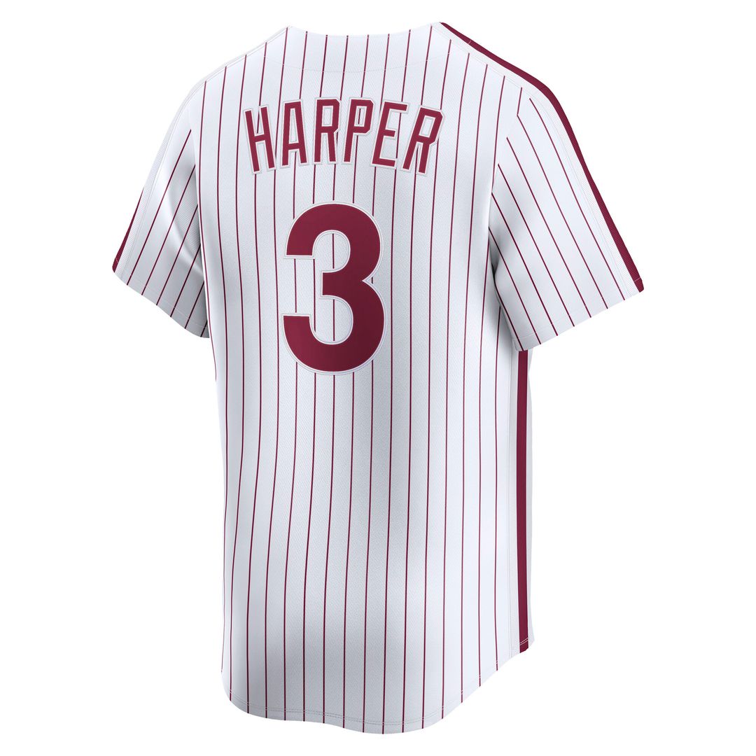 Bryce Harper Philadelphia Phillies Nike  Cooperstown Collection Limited Jersey - White