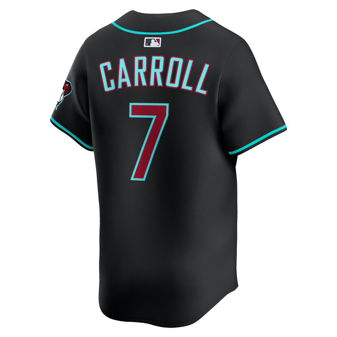 Corbin Carroll Arizona Diamondbacks Nike Alternate Limited Player Jersey - Black