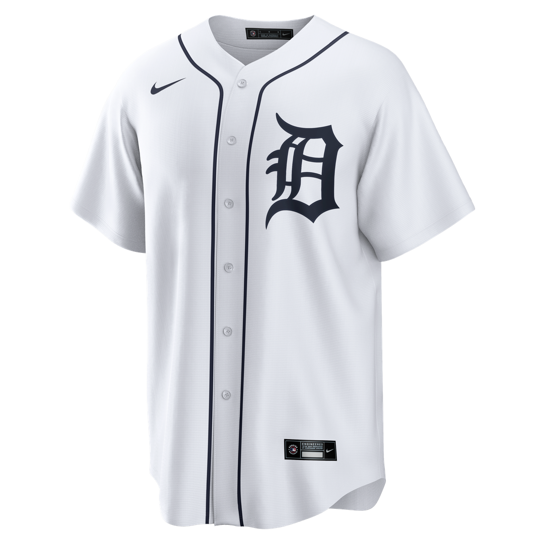 Justin Verlander Detroit Tigers Nike Home Replica Jersey - White