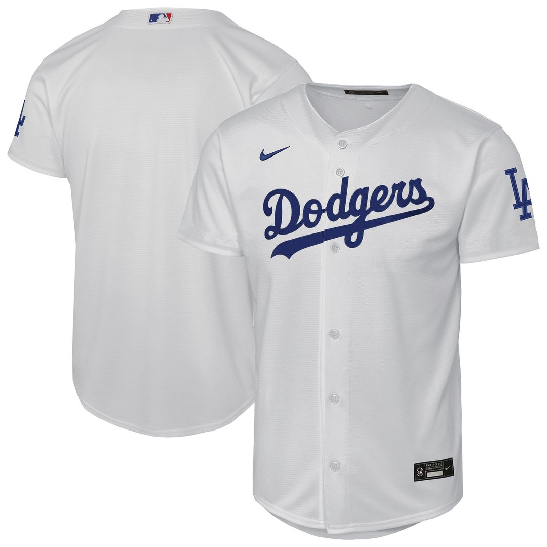 Los Angeles Dodgers Nike Youth Alternate Stadium Jersey - Gray