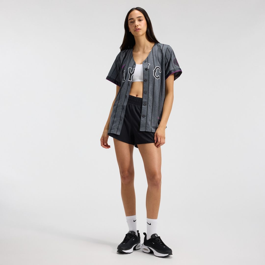 New York Mets Nike Women's City Connect Limited Jersey - Gray