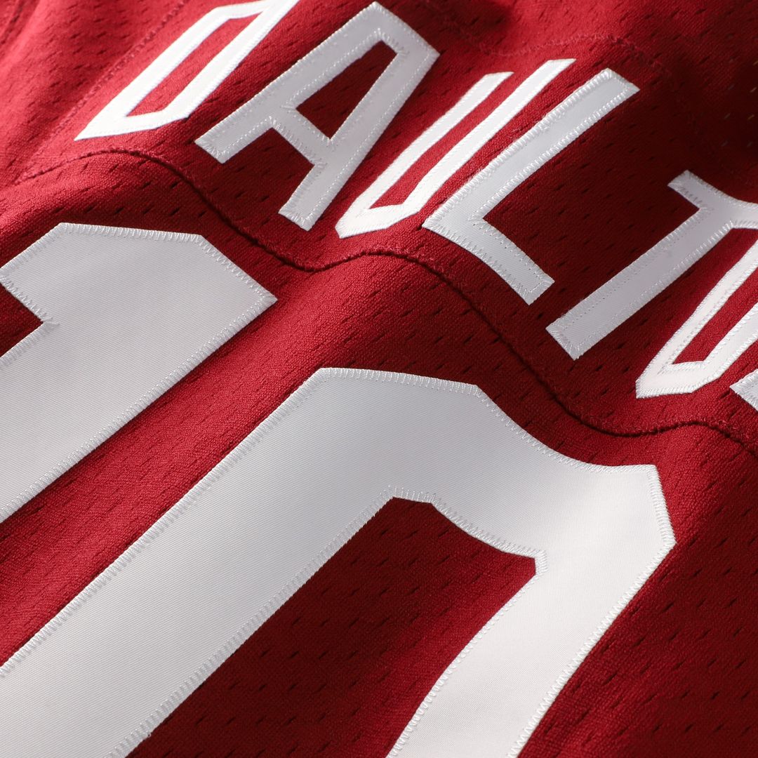 Darren Daulton Philadelphia Phillies Mitchell & Ness Authentic Batting Practice Jersey - Scarlet