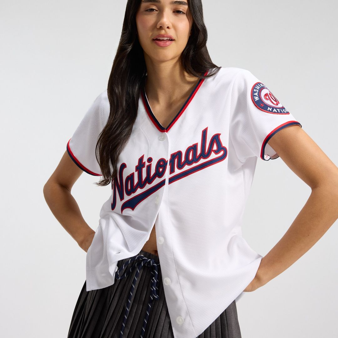 CJ Abrams Washington Nationals Nike Women's Home Replica Player Jersey - White