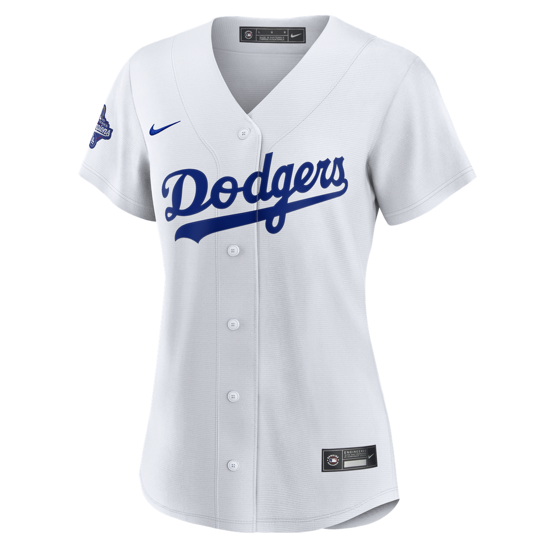 Yoshinobu Yamamoto Los Angeles Dodgers Nike Women's 2025 World Series Champions Home Replica Jersey - White