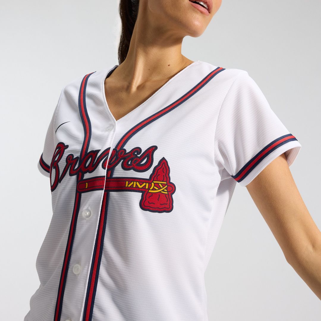 Atlanta Braves Nike Women's Home Replica Team Jersey - White