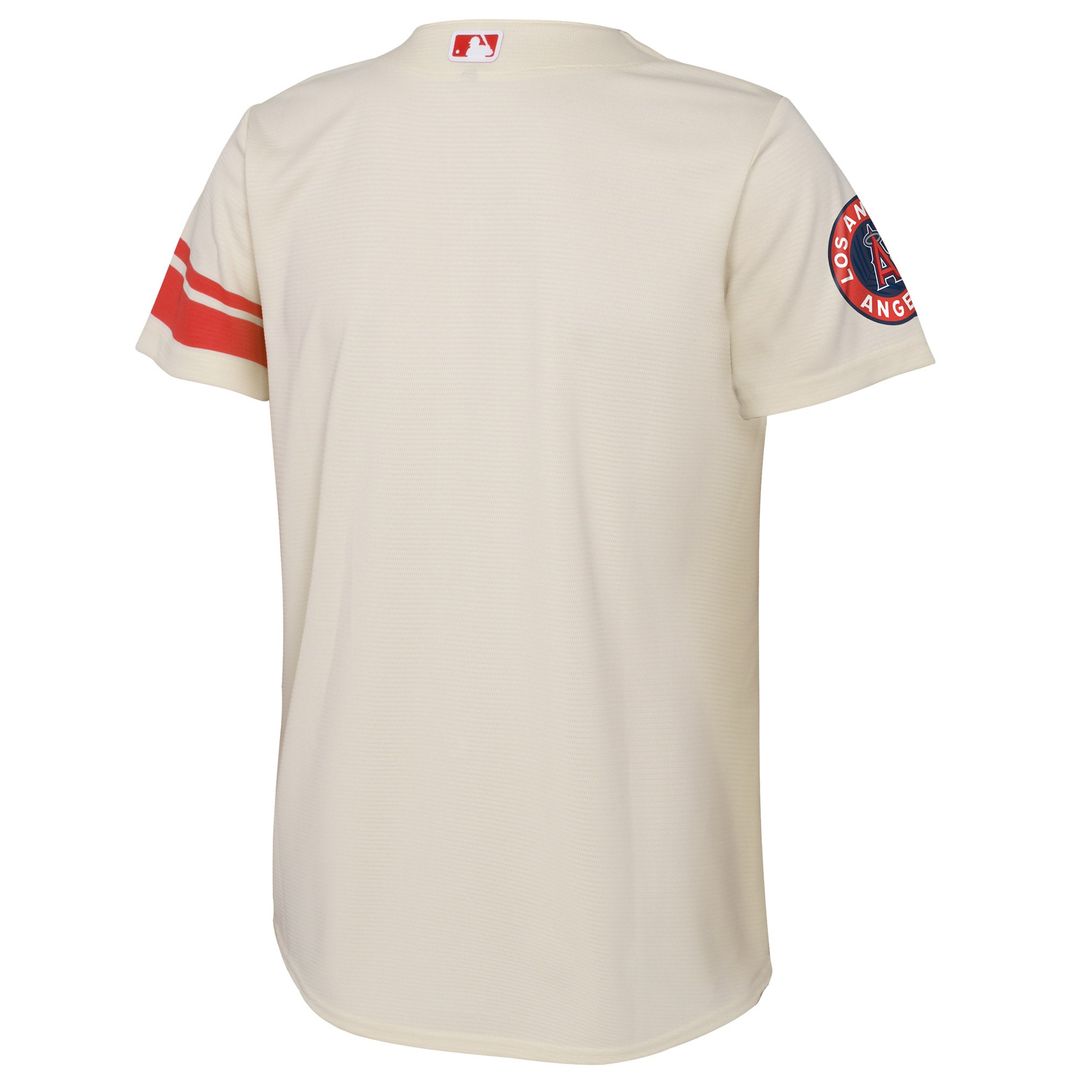 Los Angeles Angels Nike Toddler City Connect Replica Jersey - Cream