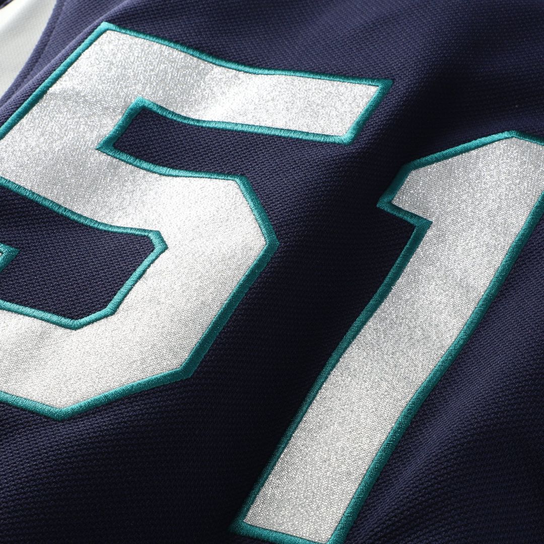 Ichiro Suzuki Seattle Mariners Mitchell & Ness Cooperstown Collection Batting Practice Jersey - Navy