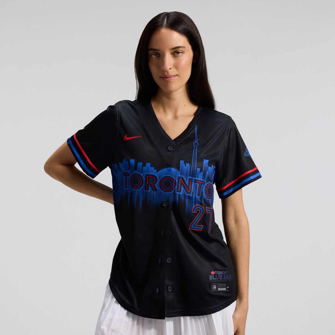 Vladimir Guerrero Jr. Toronto Blue Jays Nike Women's 2024 City Connect Limited Player Jersey - Navy