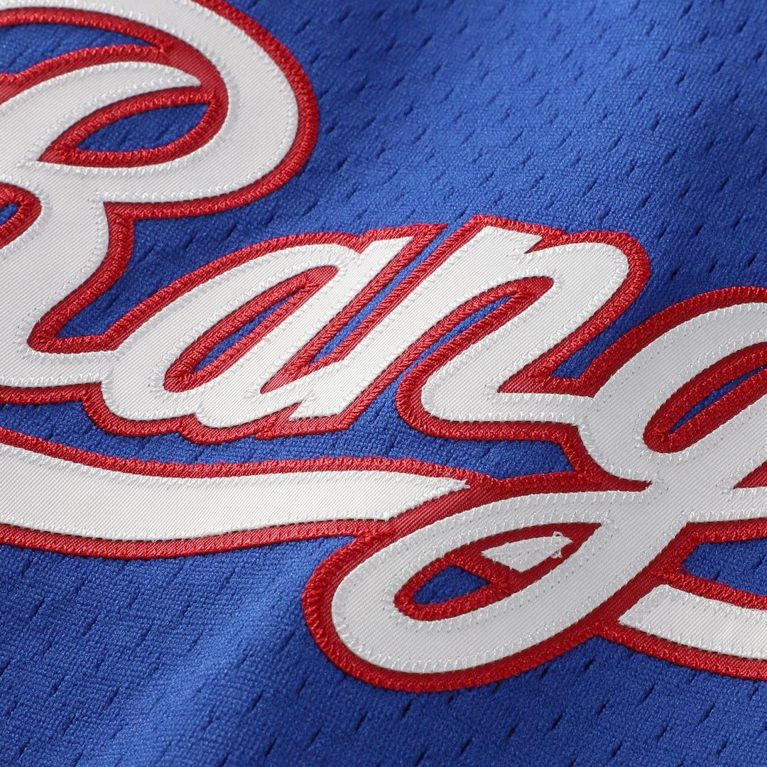 Nolan Ryan Texas Rangers Mitchell & Ness Big & Tall Cooperstown Mesh Batting Practice Jersey - Royal