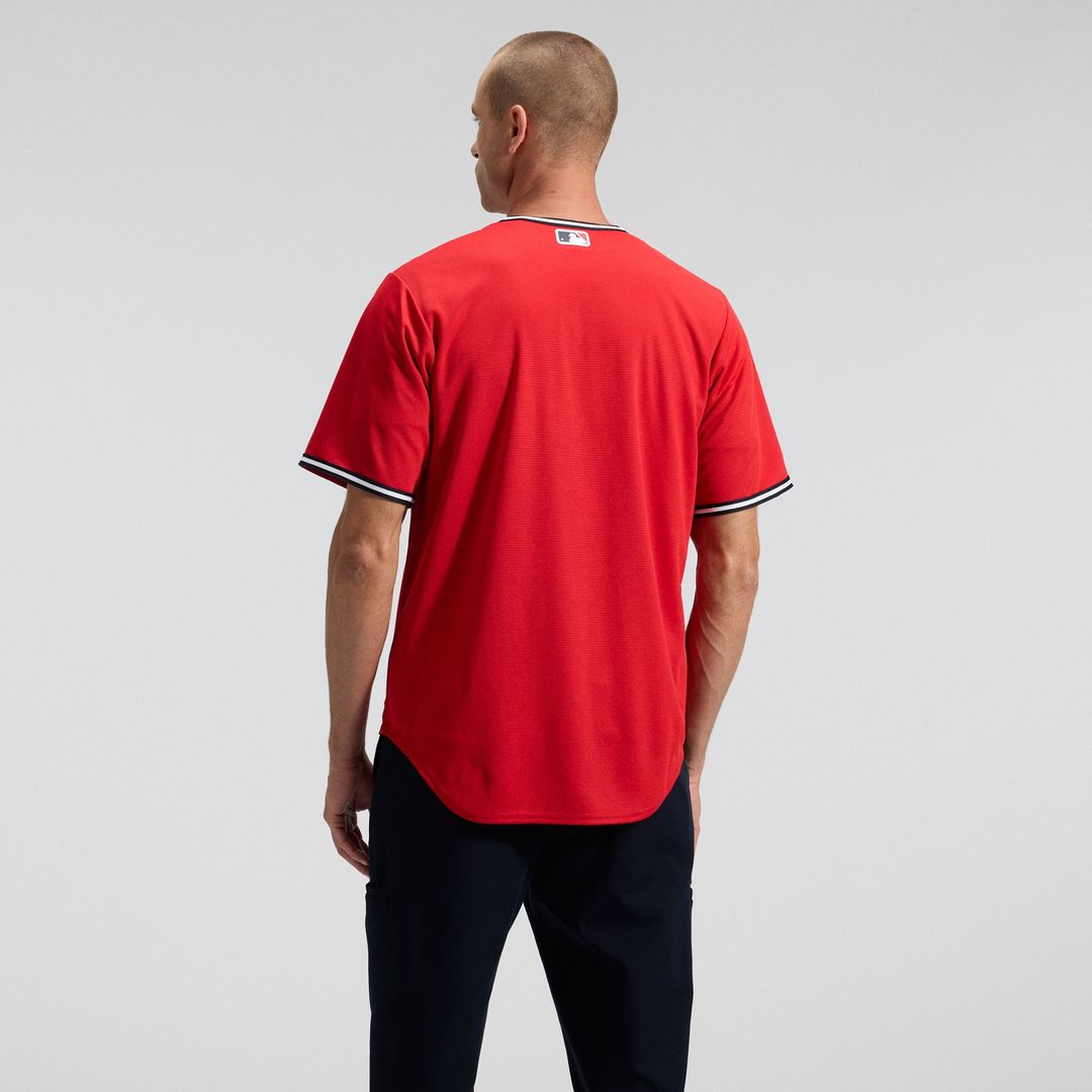 Cleveland Guardians Nike Alternate 2 Replica Jersey - Red