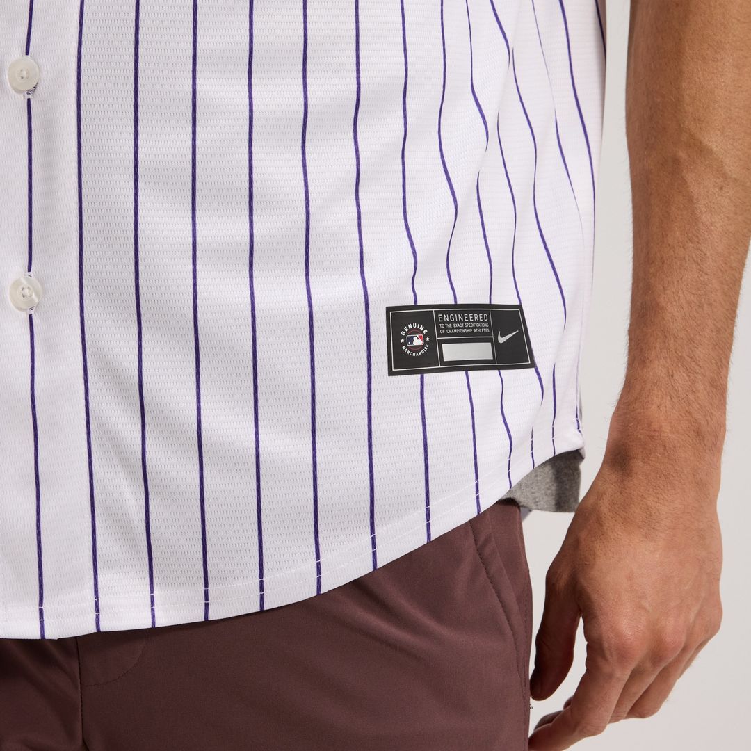 Colorado Rockies Nike Alternate Replica Team Jersey - Purple