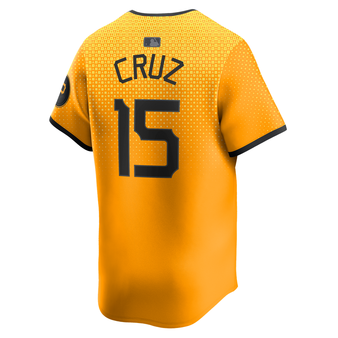 Oneil Cruz Pittsburgh Pirates Nike City Connect Limited Jersey - Gold