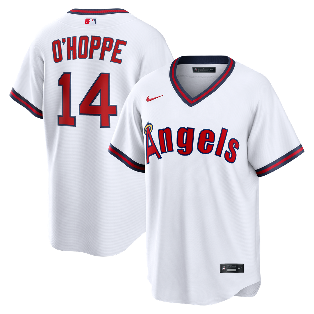 Logan O'Hoppe Los Angeles Angels Nike Alternate Replica Jersey - White