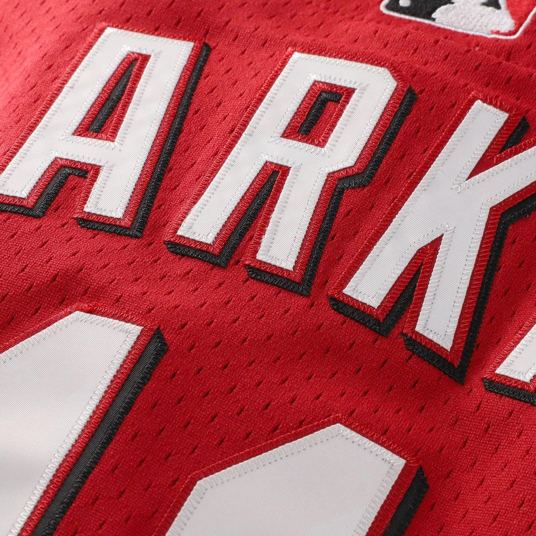 Barry Larkin Cincinnati Reds Mitchell & Ness Cooperstown Collection Mesh Batting Practice Button-Up Jersey - Black
