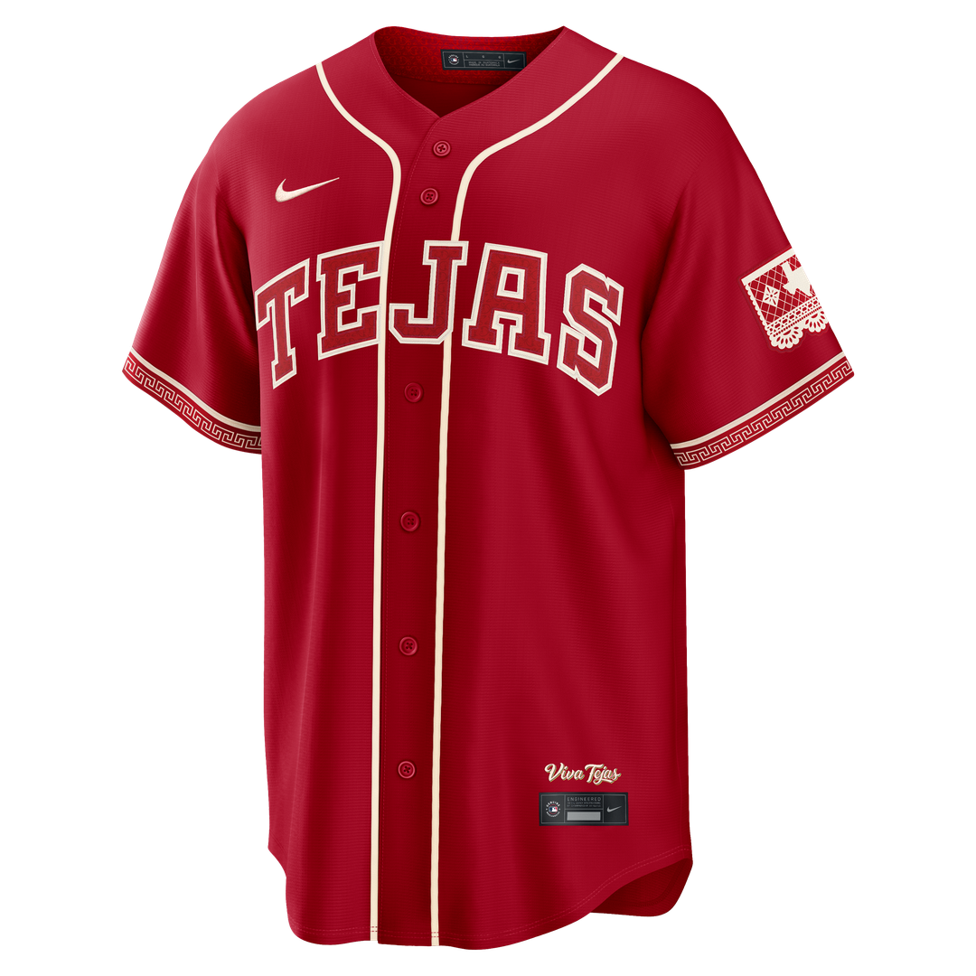 Joc Pederson Texas Rangers Nike 2026 City Connect Stadium Jersey - Red