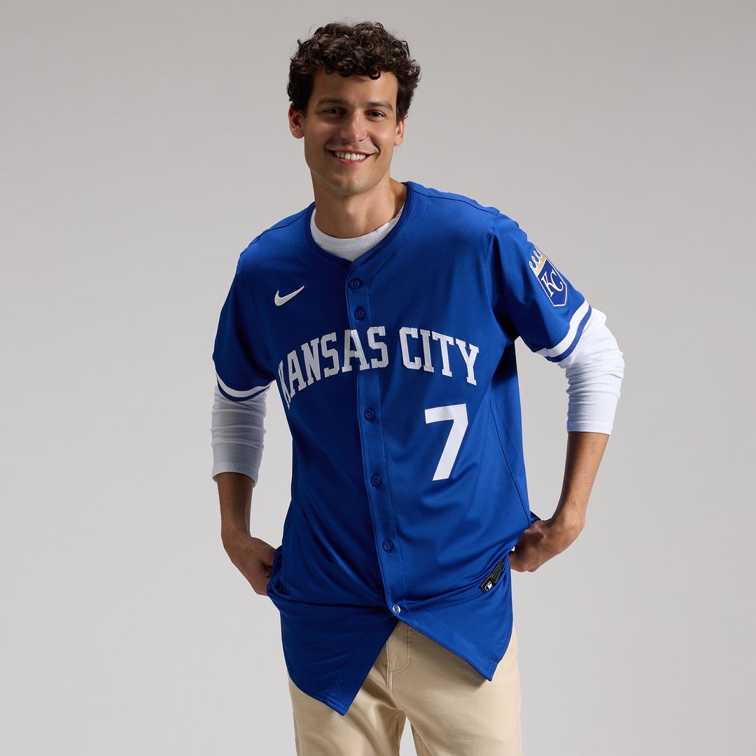 Bobby Witt Jr. Kansas City Royals Nike Alternate 2 Elite Player Jersey - Royal