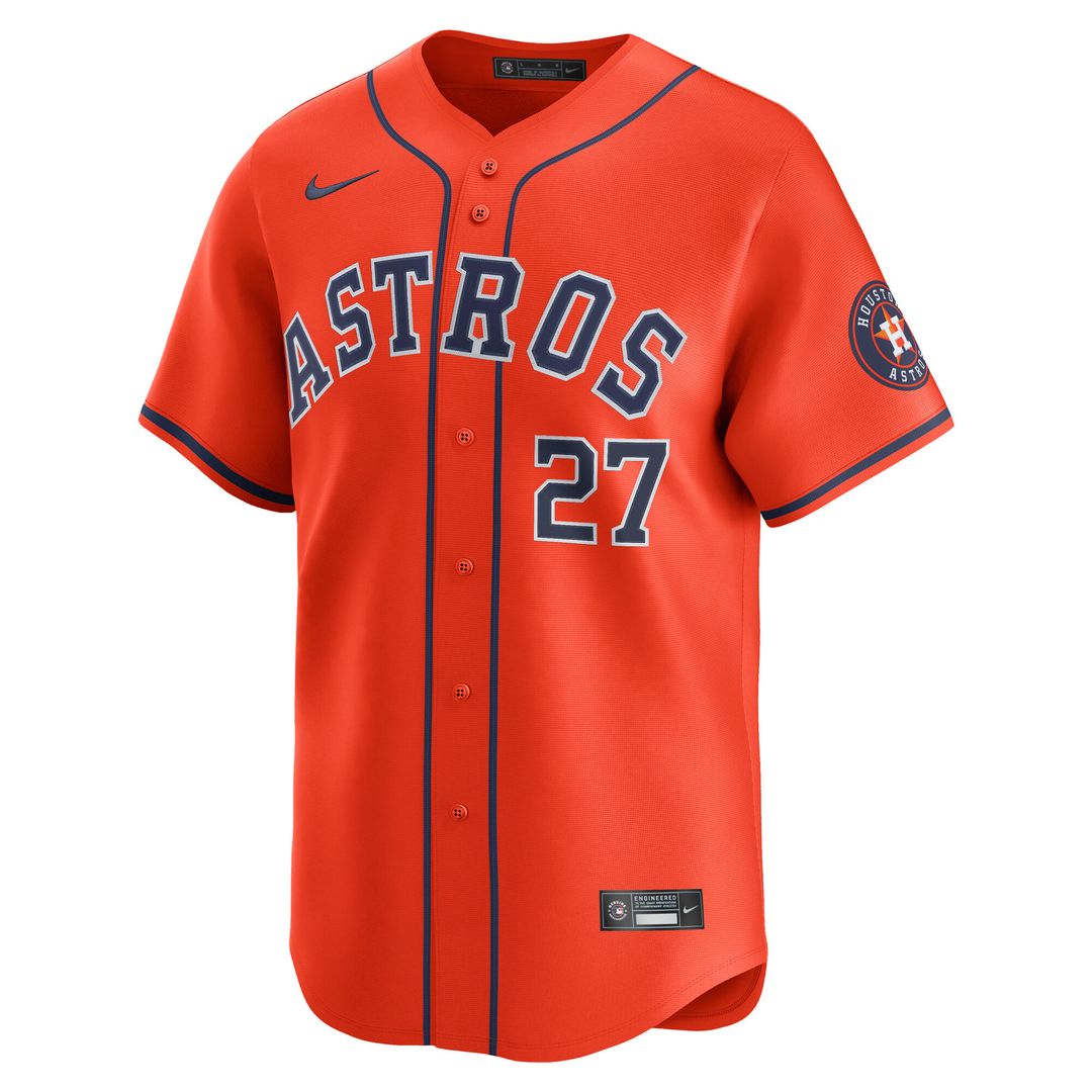 Jose Altuve Houston Astros Nike Home Limited Player Jersey - White