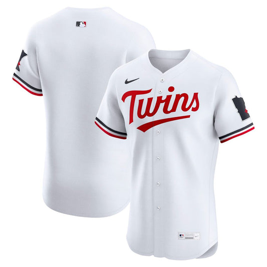 Minnesota Twins Nike Home Elite Jersey - White