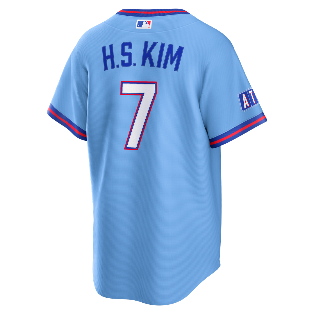 Ha-Seong Kim Atlanta Braves Nike 2026 City Connect Stadium Jersey - Powder Blue