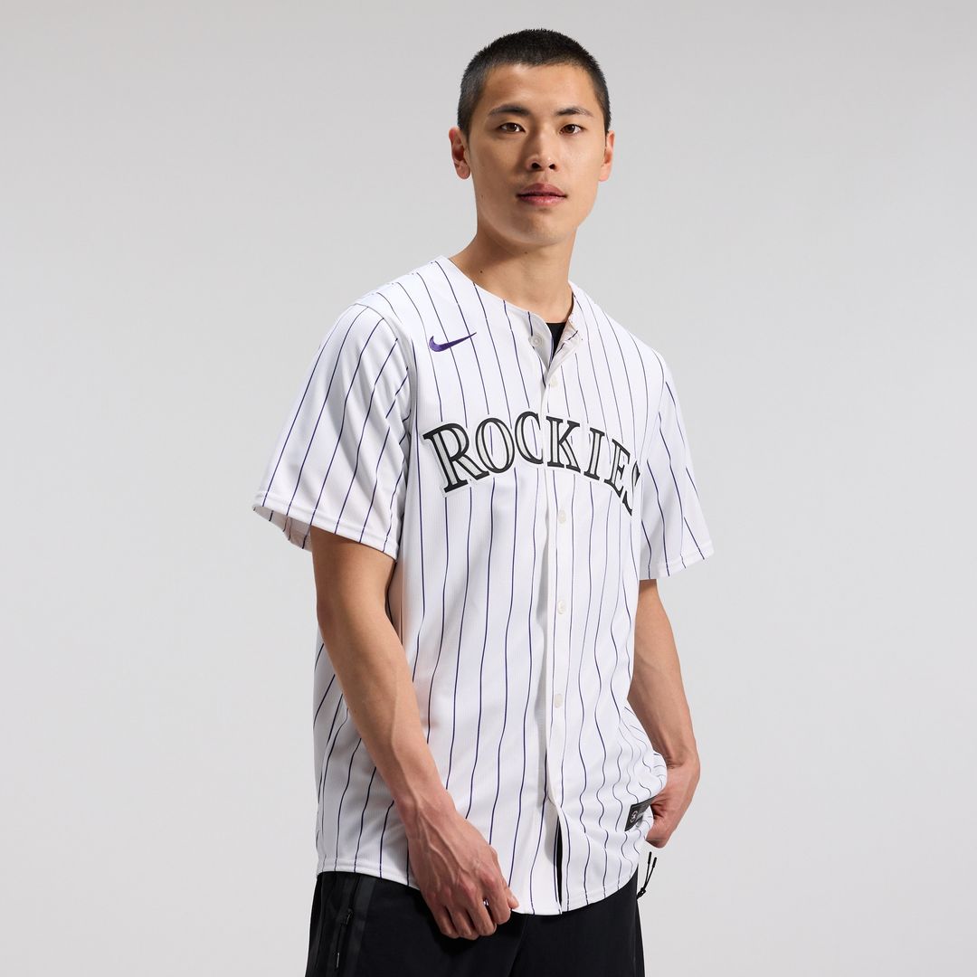 Colorado Rockies Nike Home Limited Jersey - White