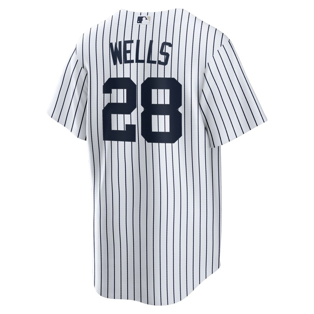 Austin Wells New York Yankees Nike Home Replica Jersey - White