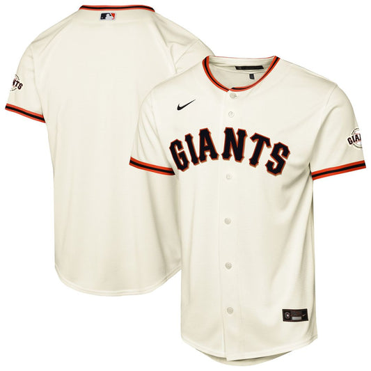 San Francisco Giants Nike Youth Home Stadium Jersey - Cream