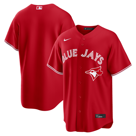 Toronto Blue Jays Nike Canada Day Replica Jersey - Red