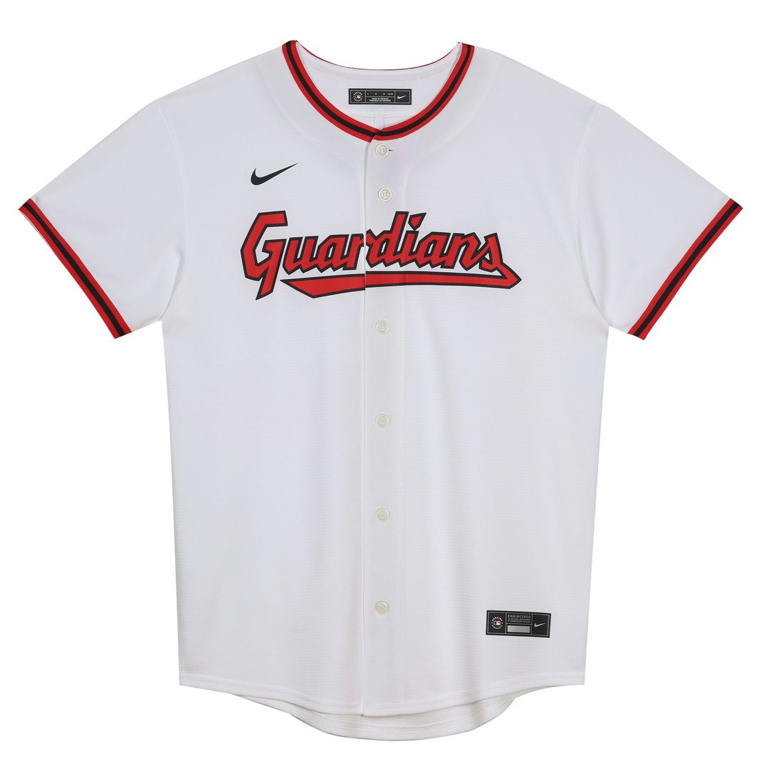 Cleveland Guardians Preschool Home Blank Replica Jersey - White