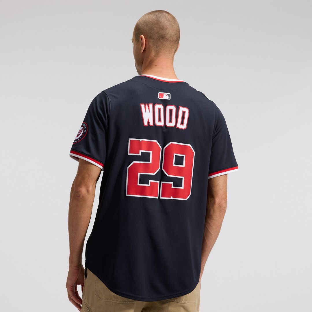 James Wood Washington Nationals Nike Alternate Limited Player Jersey - Navy